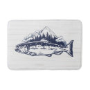 Search for fish fishing fisherman bath mats Lake