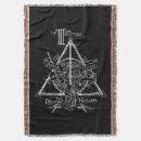 Search for throw blankets Deathly hallows