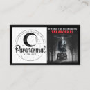 Search for ghost business cards Paranormal