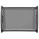 Search for black and white checkered serving trays Checked