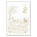 Search for disney table cards Pooh bear shower