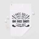 Search for hole in one golf towels Funny