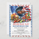 Search for memorial day bbq invitations Backyard cookout