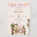 Search for pink and green baby shower invitations Floral