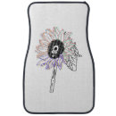 Search for funky car floor mats Flower