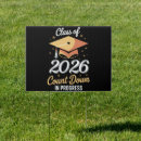 Search for graduation outdoor signs Class of 2026