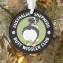 Search for australian shepherd ornaments Tricolor