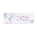 Search for mermaid labels Gold glitter