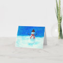 Search for snowman photo cards Blue