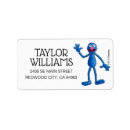 Search for sesame street return address labels Monster at the end
