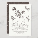 Search for black history month invitations Party