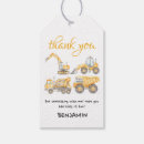 Search for construction favor tags Dump truck birthday