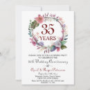 Search for surprise wedding anniversary invitations Greenery