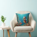 Search for seahorse pillows Underwater