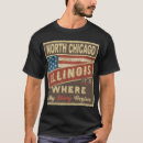 Search for chicago flag tshirts Retro