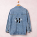 Search for monogram jackets Typography
