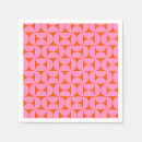 Search for pink orange napkins Modern