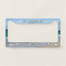 Search for beach license plate frames Surf