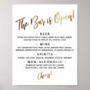 Search for open bar reception party drink menus Couple