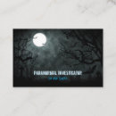 Search for paranormal business cards Spirit