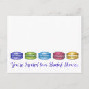 Search for macaron bridal shower invitations French