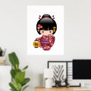 Search for asian girl posters Kokeshi