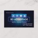 Search for hvac business cards Logo