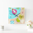 Search for little girl on beach art Tropical