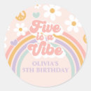 Search for rainbow birthday stickers Purple