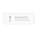 Search for key return address labels Real estate agent