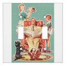 Search for 1950s light switch covers Vintage