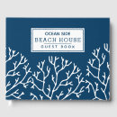 Search for vacation guest books Coral