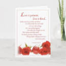 Search for love is patient cards Christian