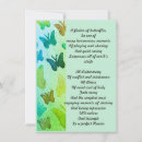 Search for butterfly poem postcards Green