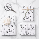 Search for music notes wrapping paper Musician