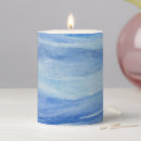 Search for artistic candles Blue