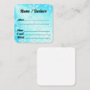 Search for snowflake business cards Background