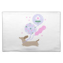 Search for dachshund placemats Cute