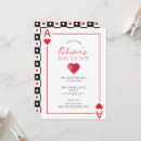Search for playing invitations Unique minimalist modern elegant
