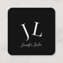 Search for round square business cards Simple