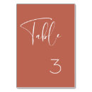 Search for orange table cards Calligraphy
