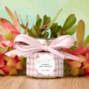 Search for gingham favors Pink gingham baby shower