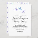 Search for dragonfly wedding invitations Blue