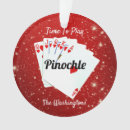 Search for playing card ornaments Pinochle