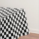 Search for black and white tablecloths Minimalist