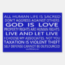 Search for libertarian outdoor signs Freedom