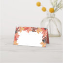 Search for thanksgiving place cards Autumn leaves