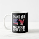 Search for thank you for your service mugs Patriotic