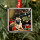 Search for pug ornaments Pet