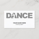 Search for dance fitness business cards Dancer